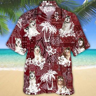 Alaskan Red Hawaiian Shirt, Tropical Shirts, Gift For Him, Funny Hawaiian Shirts Summer Gifts | Newhawaiianshirts UK