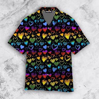 Amazing Lgbt Aloha Hawaiian Shirt, Equality Pride Hawaiian Shirt, Lgbt Pride Shirt, Love Is Love Shirt Summer Gifts | Newhawaiianshirts UK