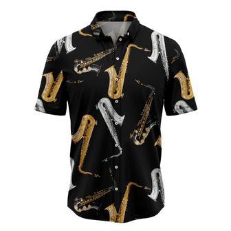 Amazing Saxophone Hawaiian Shirt, Summer Hawaiian Shirts For Men, Women Aloha Beach Shirt Summer Gifts | Newhawaiianshirts CA