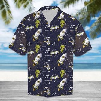 Amazing Ufo And Alien On Space Design Themed Hawaiian Shirt, Summer Hawaii Shirt For Men Women Summer Gifts | Newhawaiianshirts CA