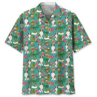 Australian Shepherd Hawaiian Beach Hawaiian Shirt Summer Gifts | Newhawaiianshirts UK