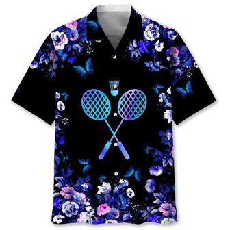 Badminton Hawaiian Nature All Over Printed Hawaiian Shirt Summer Gifts | Newhawaiianshirts UK