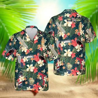 Barber Tools Hawaiian Shirt, Summer Shirt For Barbers Summer Gifts | Newhawaiianshirts UK