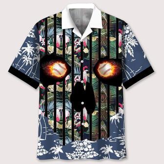 Baseball Flower Skull Hawaiian Shirt Summer Gifts | Newhawaiianshirts