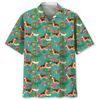 Beagle Hawaiian Beach Hawaiian Shirt Summer Gifts | Newhawaiianshirts UK