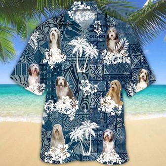 Bearded Collie Hawaiian Shirt Summer Gifts | Newhawaiianshirts UK