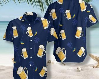 Beer Hawaiian Shirt, Beach Party Matching Shirt For Men/Women, Hawaiian Set Gift, Gifts For Bachelor Party, Tropical Aloha Shirt. Summer Gifts | Newhawaiianshirts