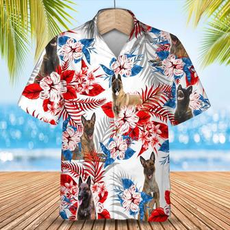 Belgian Malinois Hawaiian Shirt - Gift For Summer, Summer Aloha Shirt, Hawaiian Shirt For Men And Women Summer Gifts | Newhawaiianshirts UK