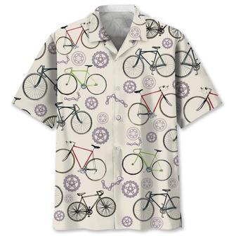 Bicycle Lovers Hawaiian Shirt Summer Gifts | Newhawaiianshirts UK