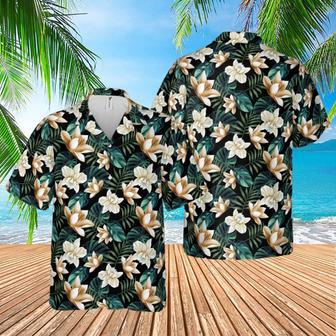 Black Floral Hawaiian Shirt, Gift Idea For Him Summer Gifts | Newhawaiianshirts