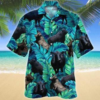 Brangus Hawaii Shirt Green Brangus Cattle Lovers Hawaiian Shirt Summer Gifts | Newhawaiianshirts AU