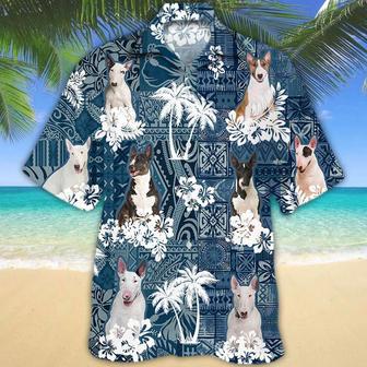 Bull Terrier Hawaiian Shirt Summer Gifts | Newhawaiianshirts UK