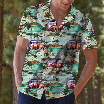 Caravan Beach Time Of Summer Design Hawaiian Shirt Summer Gifts | Newhawaiianshirts UK