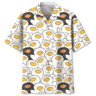 Cartoon Cute Duck Hawaiian Shirt Summer Gifts | Newhawaiianshirts UK