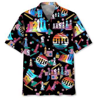 Chess Color Hawaiian Shirt Summer Gifts | Newhawaiianshirts UK