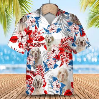 Clumber Spaniel Hawaiian Shirt - Gift For Summer, Summer Aloha Shirt, Hawaiian Shirt For Men And Women Summer Gifts | Newhawaiianshirts UK