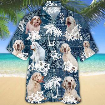 Clumber Spaniel Hawaiian Shirt Summer Gifts | Newhawaiianshirts UK