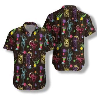 Colorful Cocktails Cool Summer Tastes Hawaiian Shirt Summer Gifts | Newhawaiianshirts UK