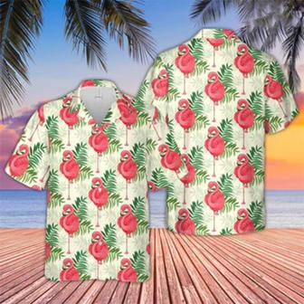 Colorful Flamingo Pattern Hawaiian Shirt Summer Gifts | Newhawaiianshirts AU