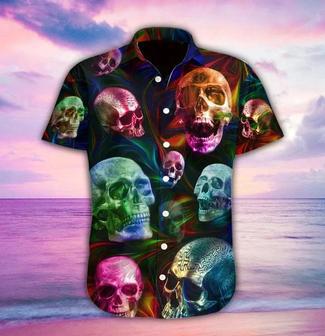 Cool Screaming Skull Fantasy Design Hawaiian Shirt Summer Gifts | Newhawaiianshirts DE