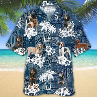 Coonhound Hawaiian Shirt Summer Gifts | Newhawaiianshirts DE