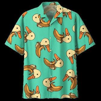 Crazy Duck Background Hawaiian Shirt Summer Gifts | Newhawaiianshirts AU