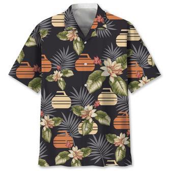 Curling Tropical Hawaiian Shirt Summer Gifts | Newhawaiianshirts CA