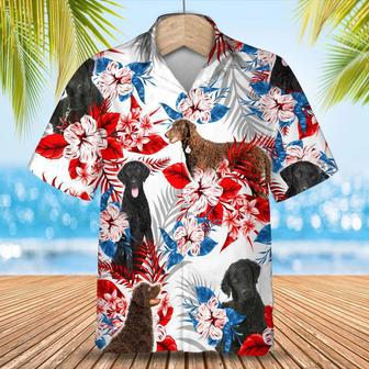 Curly-Coated Retriever Hawaiian Shirt - Summer Aloha Shirt, Hawaiian Shirt For Men And Women Summer Gifts | Newhawaiianshirts UK