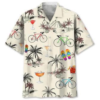 Cycling Beach Coconut Hawaiian Shirt Summer Gifts | Newhawaiianshirts