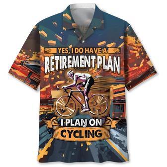 Cycling Retirement Plan Hawaiian Shirt Summer Gifts | Newhawaiianshirts AU