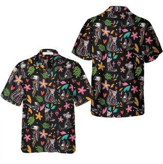 Day Of The Dead Skeleton Animals Hawaiian Shirt Summer Gifts | Newhawaiianshirts