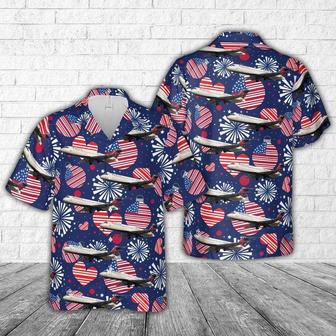 Delta Air Lines Boeing Of July Hawaiian Shirt Summer Gifts | Newhawaiianshirts UK