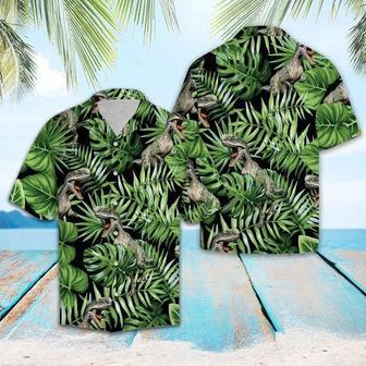 Dinosaur In Deep Forest Design Hawaiian Shirt Summer Gifts | Newhawaiianshirts UK