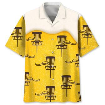 Disc Golf Beer Hawaiian Shirt Summer Gifts | Newhawaiianshirts UK