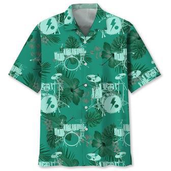 Drum Kelly Green Hawaiian Shirt Summer Gifts | Newhawaiianshirts UK