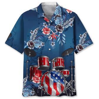 Drum Usa Hawaiian Shirt Summer Gifts | Newhawaiianshirts UK