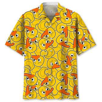 Duck Cartoon Cute Hawaiian Shirt Summer Gifts | Newhawaiianshirts UK