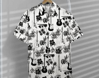 Electric Guitar All Over Printed Hawaii Shirt, Beach Party Matching Shirt For Men/Women, Funny Hawaiian Shirt, Hawaiian Set Gift,Dad Gift Summer Gifts | Newhawaiianshirts AU