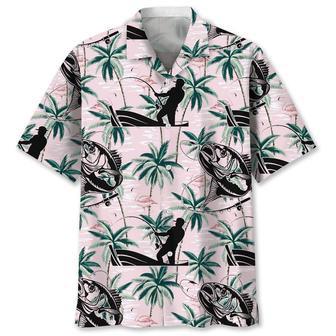 Fishing Tropical Pink Hawaiian Shirt Summer Gifts | Newhawaiianshirts CA