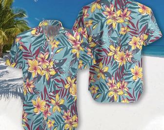 Floral Flower Hawaiian Shirt, Colorful Tropical Hawaii Shirt, Tropical Hawaii Shirt, Hawaiian Set Gift, Funny Hawaiian Shirt, Dad Gift. Summer Gifts | Newhawaiianshirts UK