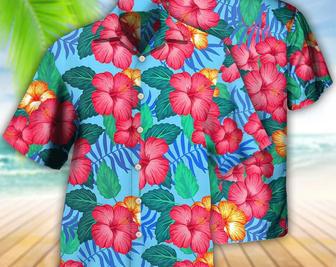 Flowers Tropical - Hawaiian Shirt, Tropical Beach Shirt Button Down Shirt , Gift For Family, Hawaiian Set Gift, Hawaii Shirt Party Summer. Summer Gifts | Newhawaiianshirts AU