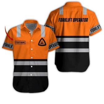 Forklift Driver Hawaiian Shirt, Forklift Operator Apparel Summer Gifts | Newhawaiianshirts UK