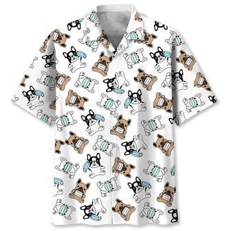 French Bulldog Funny Hawaiian Shirt Summer Gifts | Newhawaiianshirts AU