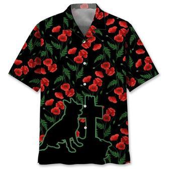 German Shepherd And Cross Hawaiian Shirt Summer Gifts | Newhawaiianshirts UK