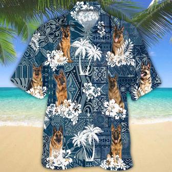 German Shepherd Hawaiian Shirt Summer Gifts | Newhawaiianshirts UK