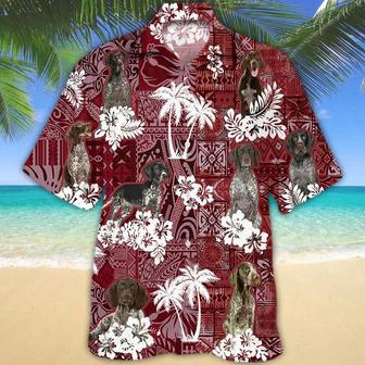 German Shorthaired Pointer Hawaiian Shirt, Gift For Dog Lover Shirts, Men's Hawaiian Shirt Summer Gifts | Newhawaiianshirts DE