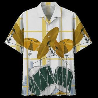 Gold Drum Background Hawaiian Shirt For Men, Women Summer Gifts | Newhawaiianshirts CA