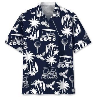 Golf Black Hawaiian Shirt Summer Gifts | Newhawaiianshirts UK