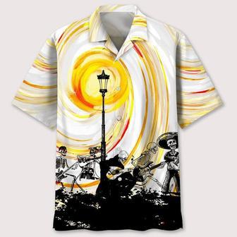 Guitar Abstract Painting Hawaiian Shirt Summer Gifts | Newhawaiianshirts DE