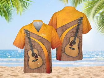 Guitar Hawaii Shirt, Acoustic Electric Bass Player Shirt, Guitar Player Hawaiian Shirt Summer Gifts | Newhawaiianshirts AU